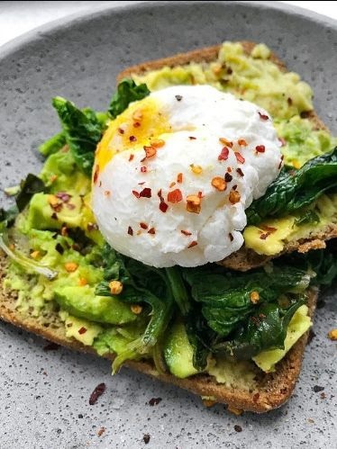 On Tap Oil & Vinegar Avocado Toast with Poached Egg