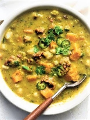 On Tap Oil & Vinegar Chili Verde with Sausage