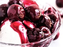 Dark Chocolate Balsamic & Cherry Sundae