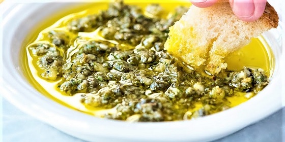 On Tap Oil & Vinegar Garlic and Herb Olive Oil Dip