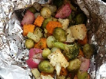 Foil Packet Grilled Veggies