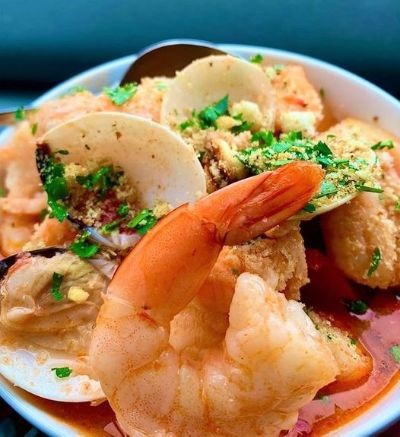 On Tap Oil & Vinegar Portuguese Seafood Stew