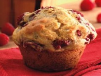 Raspberry Balsamic Muffins
