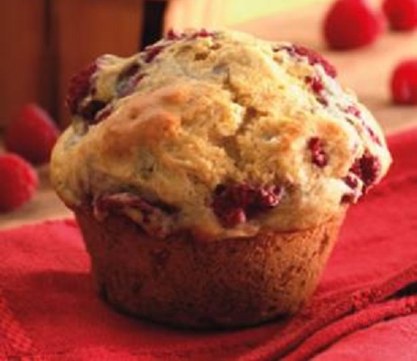 On Tap Oil & Vinegar Raspberry Balsamic Muffins