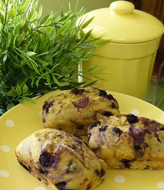 On Tap Oil & Vinegar Whole Grain Lemon-Blueberry Tea Cake