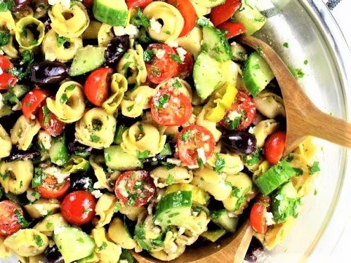 On Tap Oil & Vinegar Tortellini Salad